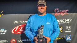 Kirk Smith Okie BFL Super Tournament at Grand Lake 2015 -- Mosley RodWorks 7'6" Heavy