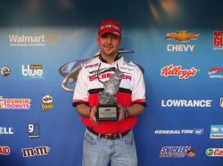 Brandon Mosley Okie BFL Win at Broken Bow 2011 -- Mosley RodWorks 7'3